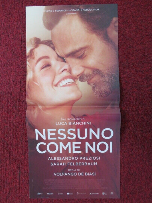 NESSUNO COME NOI ITALIAN LOCANDINA (26.5"x12.5") POSTER SARAH FELBERBAUM 2018 Movie posters
