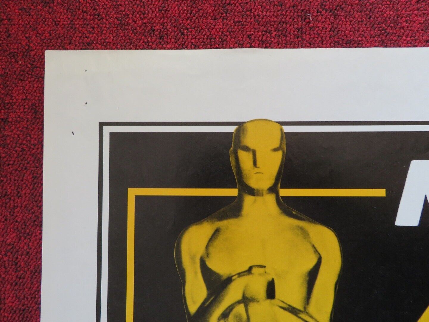 NETWORK FOLDED US ONE SHEET POSTER ACADEMY AWARDS ROBERT DUVALL FAYE DUNAWAY '76 Movie posters