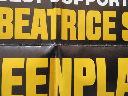 NETWORK FOLDED US ONE SHEET POSTER ACADEMY AWARDS ROBERT DUVALL FAYE DUNAWAY '76 Movie posters