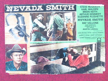 NEVADA SMITH - A ITALIAN FOTOBUSTA POSTER STEVE MCQUEEN KARL MALDEN 1966 Rendezvous Cinema Movie posters