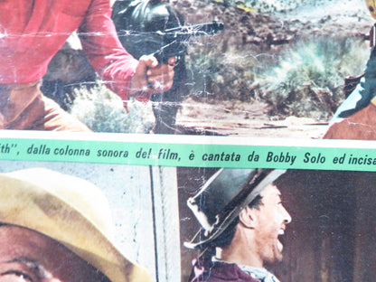 NEVADA SMITH - D ITALIAN FOTOBUSTA POSTER STEVE MCQUEEN KARL MALDEN 1966 Rendezvous Cinema Movie posters