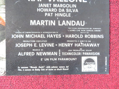 NEVADA SMITH - E ITALIAN FOTOBUSTA POSTER STEVE MCQUEEN KARL MALDEN 1966 Rendezvous Cinema Movie posters