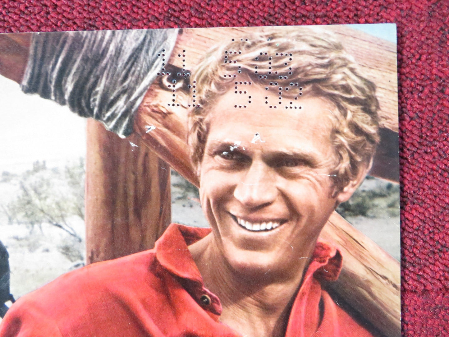 NEVADA SMITH - F ITALIAN FOTOBUSTA POSTER STEVE MCQUEEN KARL MALDEN 1966 Rendezvous Cinema Movie posters