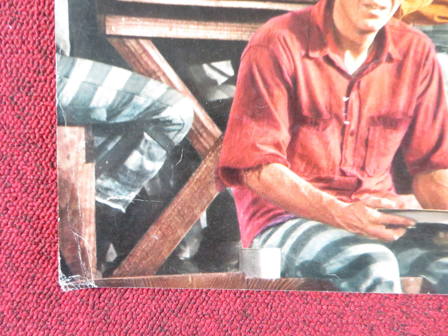 NEVADA SMITH - F ITALIAN FOTOBUSTA POSTER STEVE MCQUEEN KARL MALDEN 1966 Rendezvous Cinema Movie posters