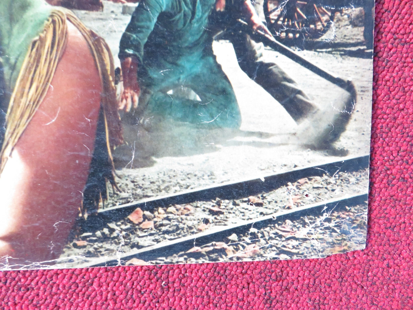 NEVADA SMITH - G ITALIAN FOTOBUSTA POSTER STEVE MCQUEEN KARL MALDEN 1966 Rendezvous Cinema Movie posters