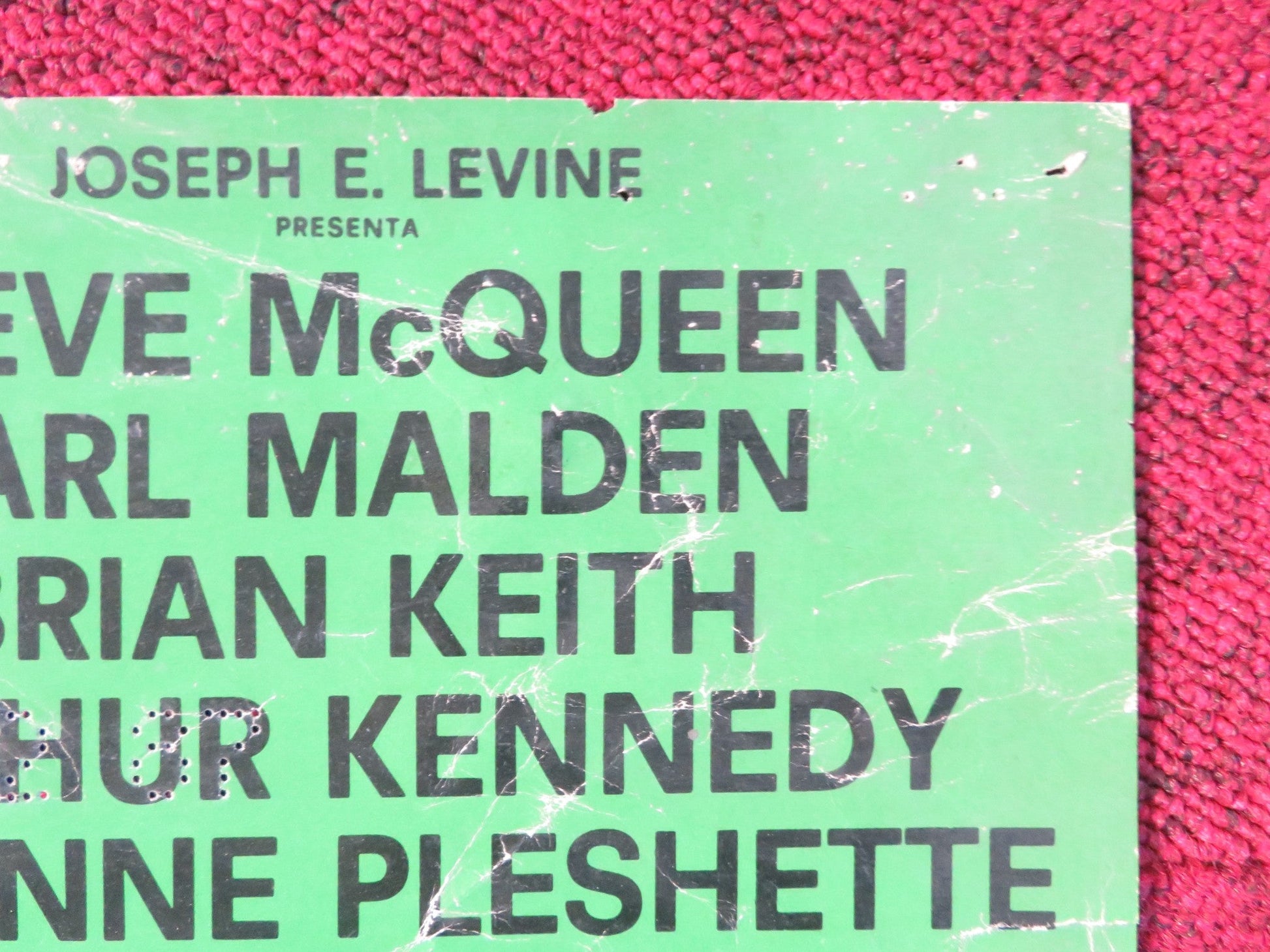 NEVADA SMITH - H ITALIAN FOTOBUSTA POSTER STEVE MCQUEEN KARL MALDEN 1966 Rendezvous Cinema Movie posters