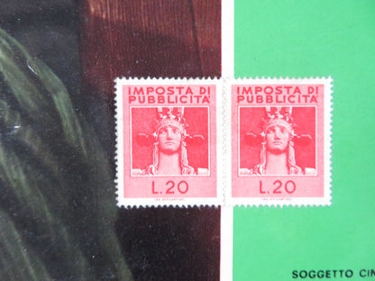 NEVADA SMITH - H ITALIAN FOTOBUSTA POSTER STEVE MCQUEEN KARL MALDEN 1966 Rendezvous Cinema Movie posters