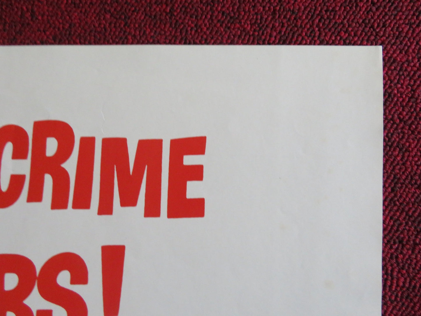 NEVER A DULL MOMENT FOLDED US ONE SHEET POSTER DISNEY DICK VAN DYKE 1977 Rendezvous Cinema Movie posters