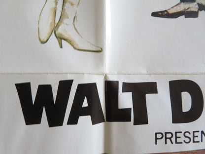 NEVER A DULL MOMENT FOLDED US ONE SHEET POSTER DISNEY DICK VAN DYKE 1977 Rendezvous Cinema Movie posters