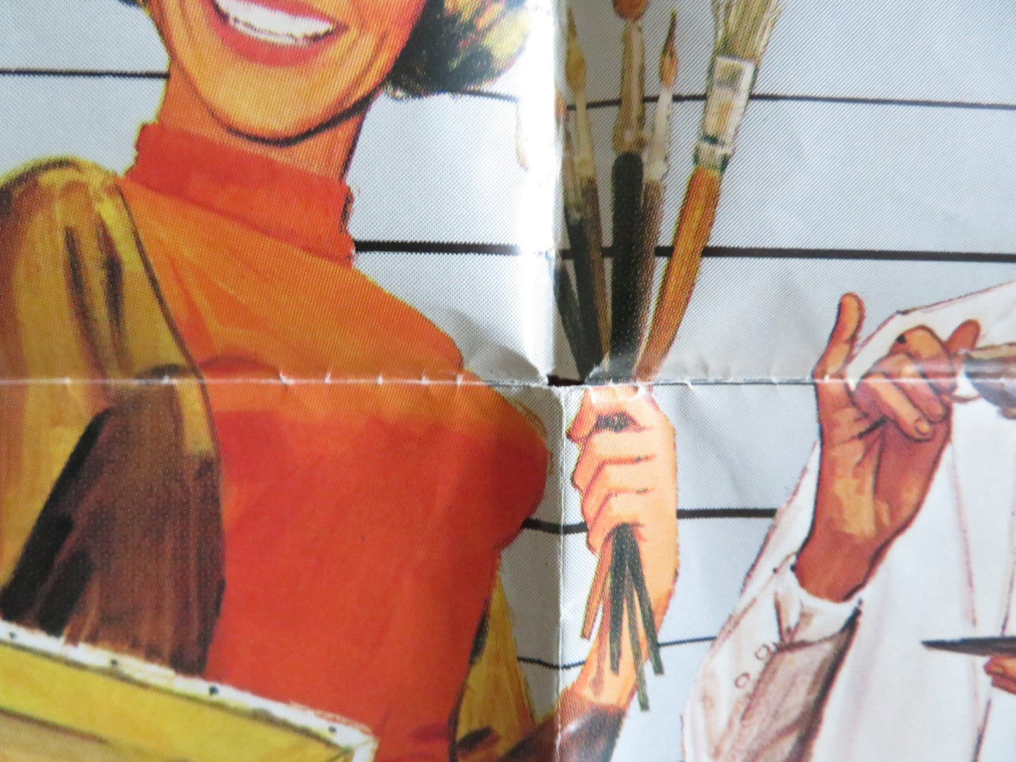 NEVER A DULL MOMENT FOLDED US ONE SHEET POSTER DISNEY DICK VAN DYKE 1977 Rendezvous Cinema Movie posters