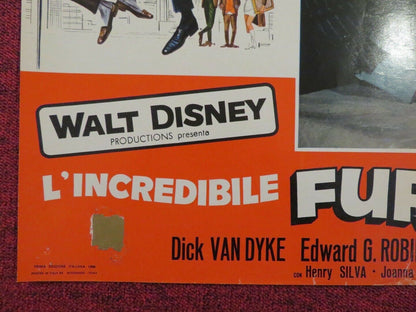 NEVER A DULL MOMENT ITALIAN FOTOBUSTA POSTER DISNEY DICK VAN DYKE 1968 Movie posters