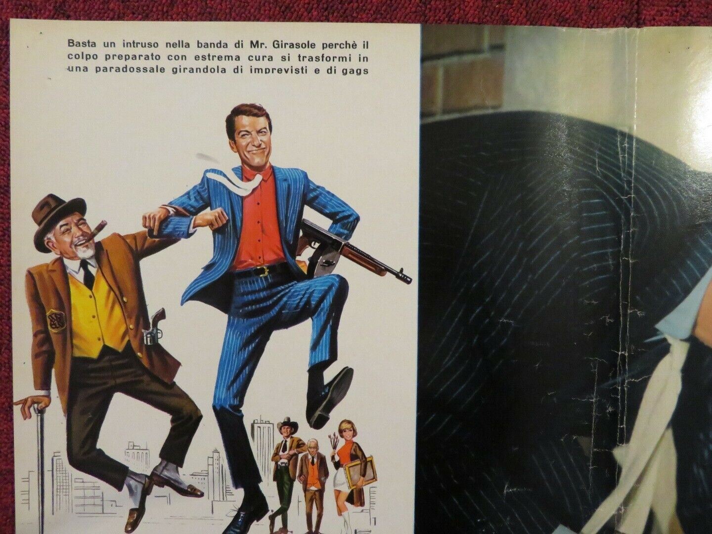 NEVER A DULL MOMENT ITALIAN FOTOBUSTA POSTER DISNEY DICK VAN DYKE 1968 Movie posters