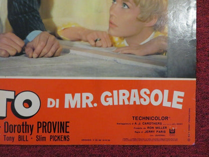 NEVER A DULL MOMENT ITALIAN FOTOBUSTA POSTER DISNEY DICK VAN DYKE 1968 Movie posters