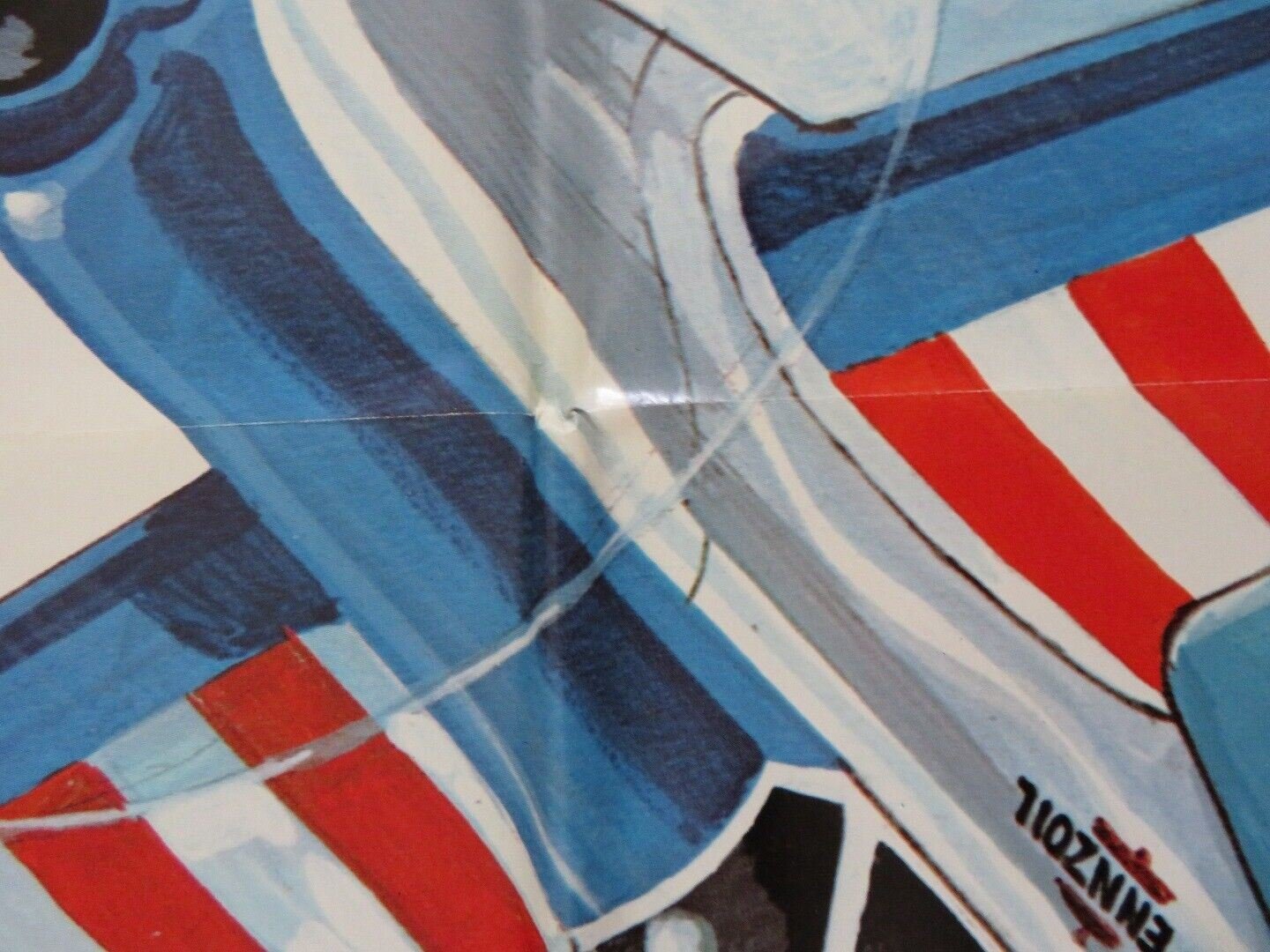 NEVER LOOK BACK FOLDED U.S ONE SHEET POSTER DAVID YOUNG PATTY LANE 1973 Movie posters