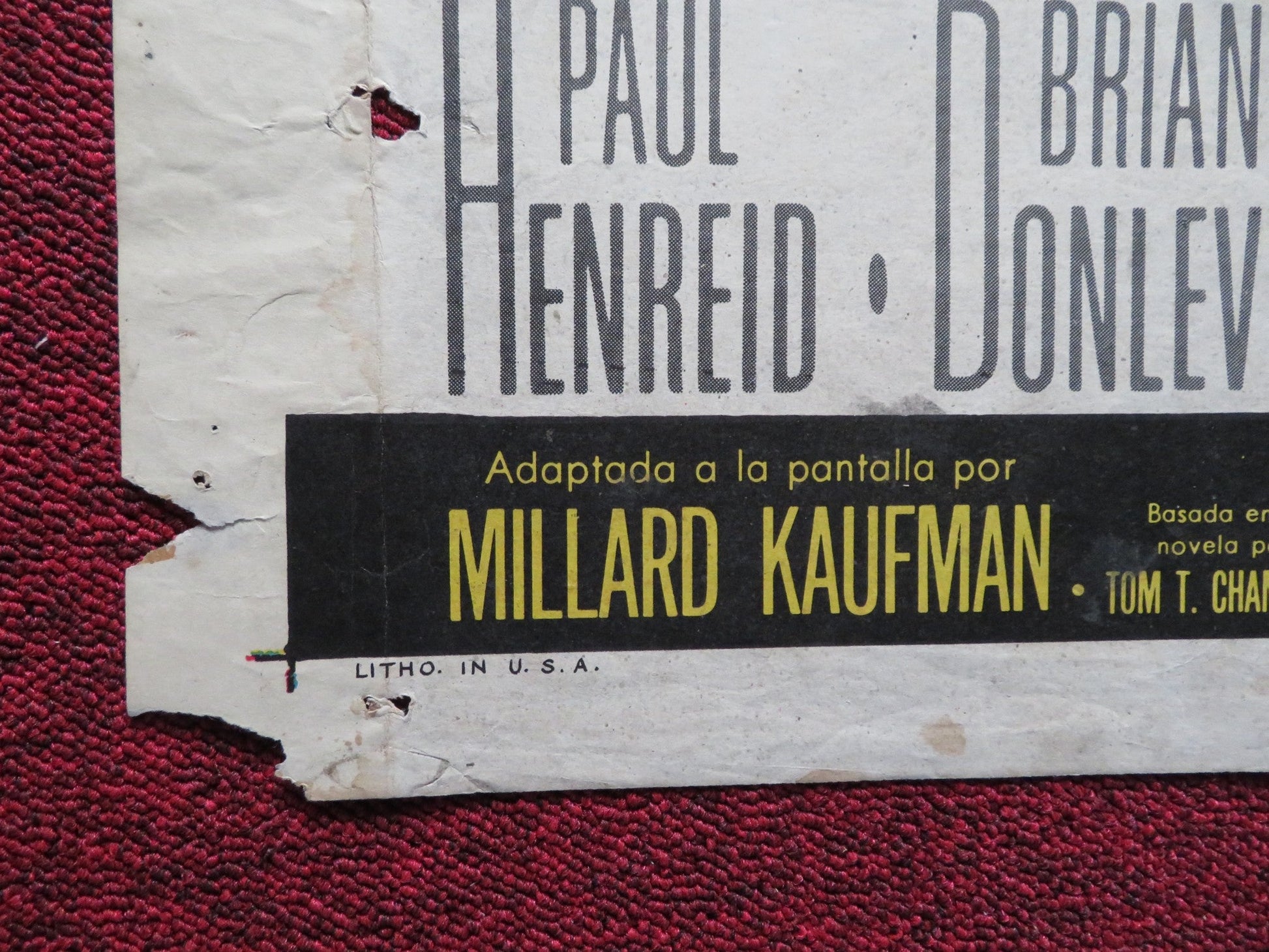 NEVER SO FEW SPANISH POSTER FRANK SINATRA GINA LOLLOBRIGIDA 1959 Rendezvous Cinema Movie posters