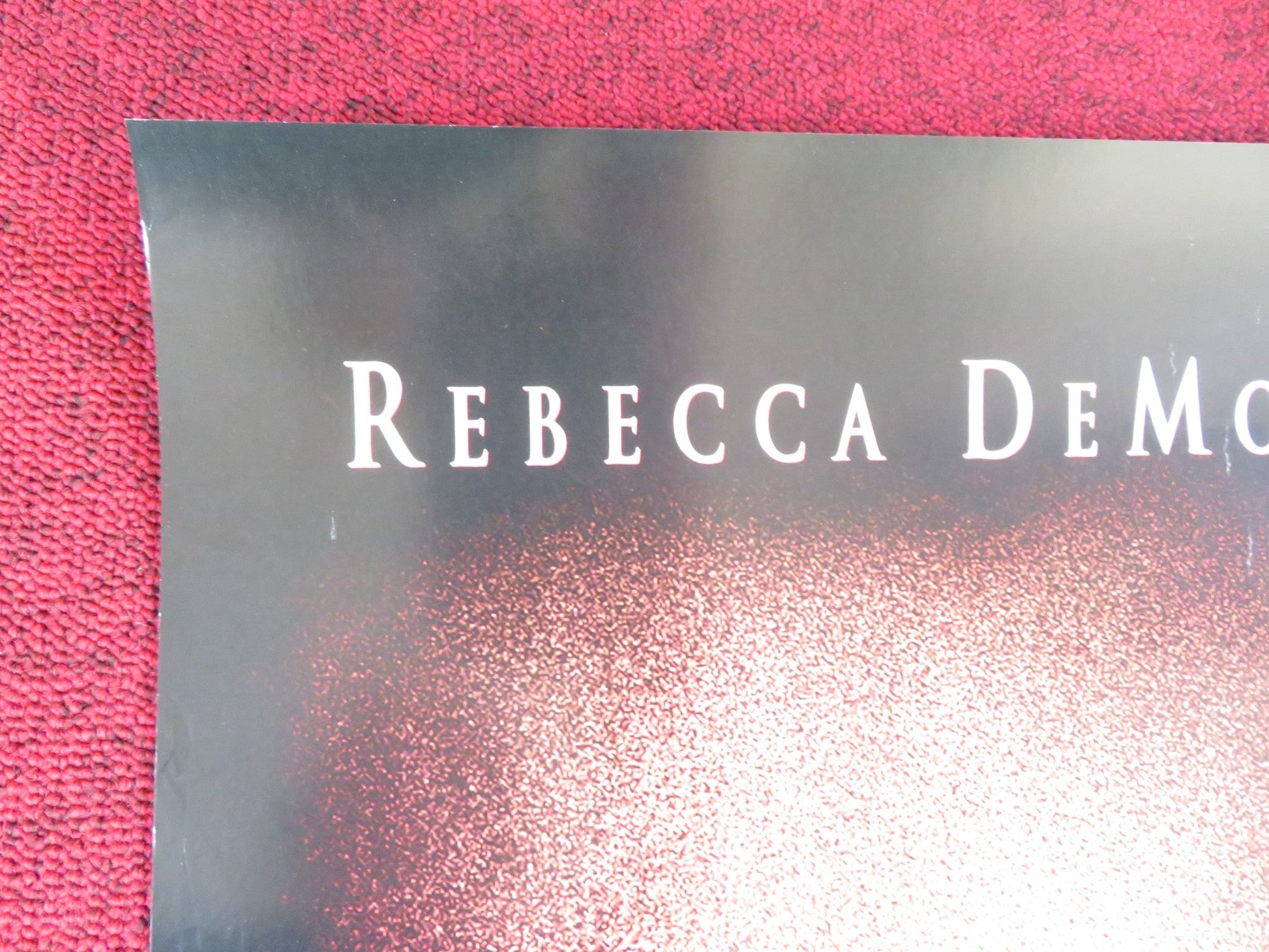 NEVER TALK TO STRANGERS US ONE SHEET ROLLED POSTER REBECCA DE MORNAY 1995 Rendezvous Cinema Movie posters