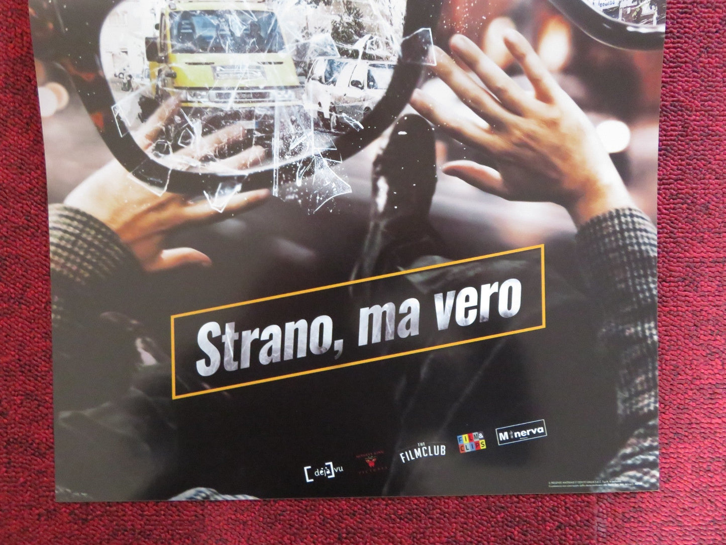 NEVERMIND ITALIAN LOCANDINA POSTER GUALTIERO BURZI CRISTIANO CALLEGARO 2018 Rendezvous Cinema Movie posters