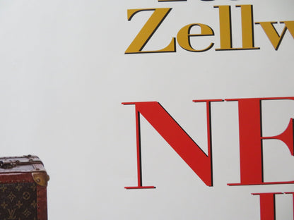 NEW IN TOWN UK QUAD (30"x 40") ROLLED POSTER RENEE ZELLWEGER H. CONNICK JR. 2009 Rendezvous Cinema Movie posters