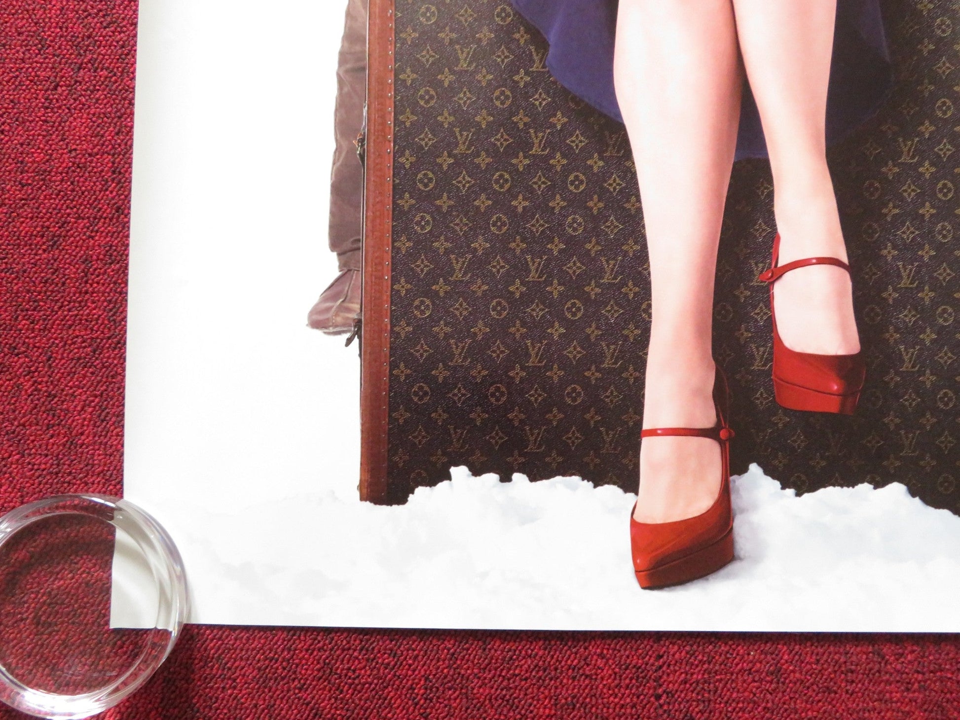 NEW IN TOWN UK QUAD (30"x 40") ROLLED POSTER RENEE ZELLWEGER H. CONNICK JR. 2009 Rendezvous Cinema Movie posters