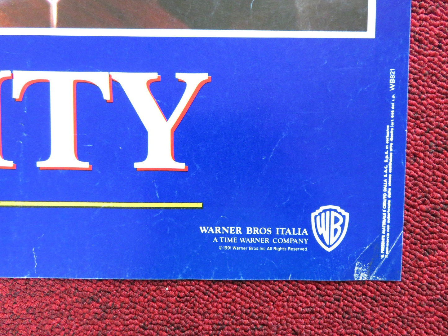 NEW JACK CITY ITALIAN FOTOBUSTA POSTER WESLEY SNIPES ICE - T 1991 Rendezvous Cinema Movie posters