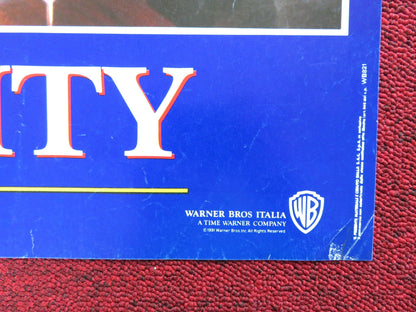 NEW JACK CITY ITALIAN FOTOBUSTA POSTER WESLEY SNIPES ICE - T 1991 Rendezvous Cinema Movie posters