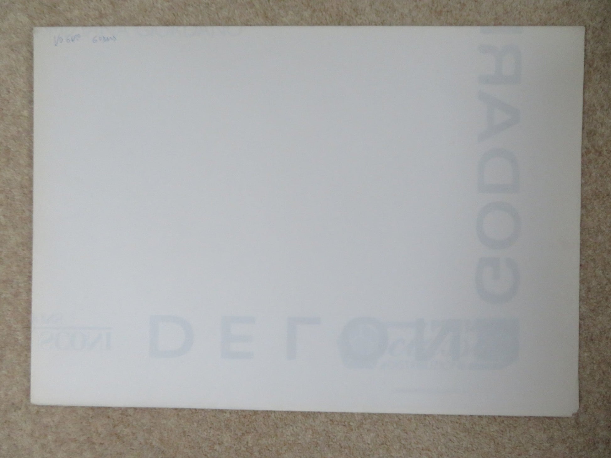 NEW WAVE ITALIAN 2 FOGLIO POSTER ALAIN DELON DOMIZIANA GIORDANO 1990 Rendezvous Cinema Movie posters