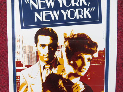 NEW YORK, NEW YORK ITALIAN LOCANDINA POSTER LIZA MINNELLI ROBERT DE NIRO 1977 Rendezvous Cinema Movie posters