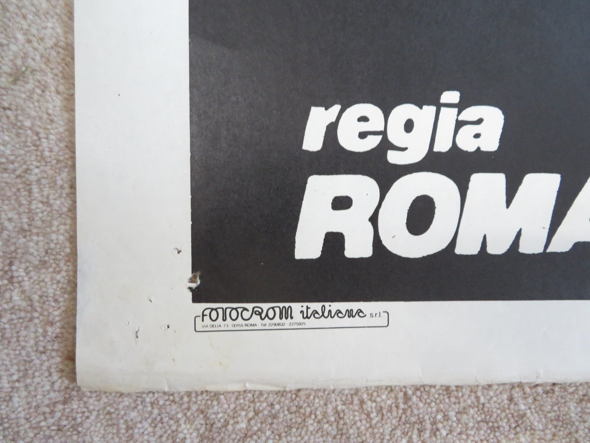 NEW YORK NIGHTS ITALIAN 2 FOGLIO POSTER CORRINE WAHL WILLEM DAFOE 1984 Rendezvous Cinema Movie posters