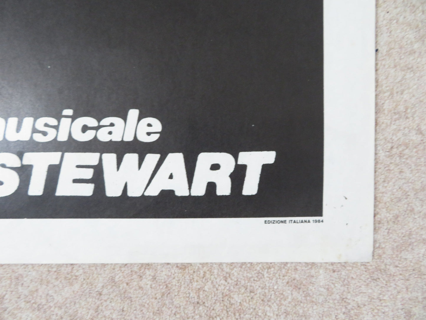 NEW YORK NIGHTS ITALIAN 2 FOGLIO POSTER CORRINE WAHL WILLEM DAFOE 1984 Rendezvous Cinema Movie posters