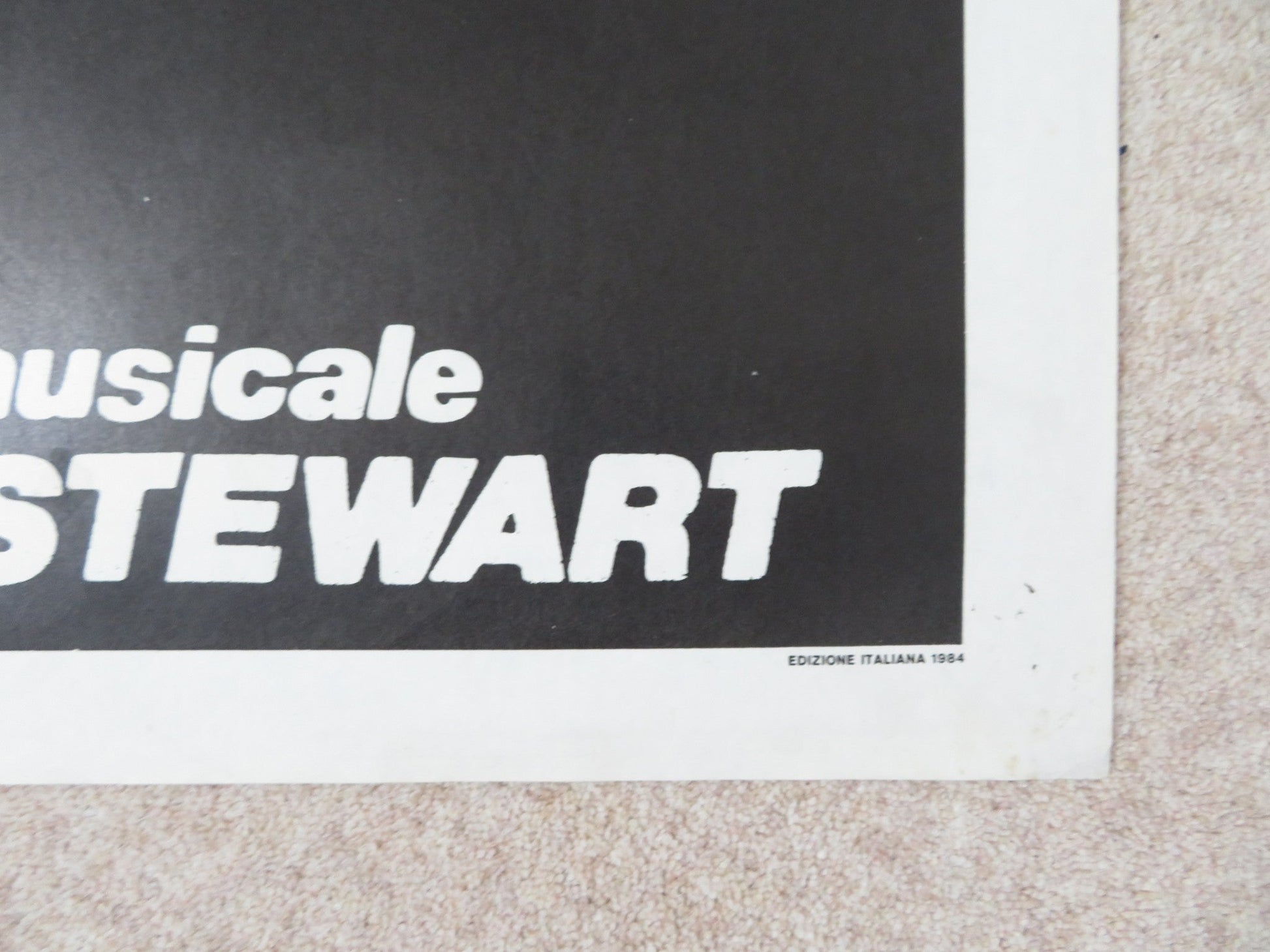 NEW YORK NIGHTS ITALIAN 2 FOGLIO POSTER CORRINE WAHL WILLEM DAFOE 1984 Rendezvous Cinema Movie posters