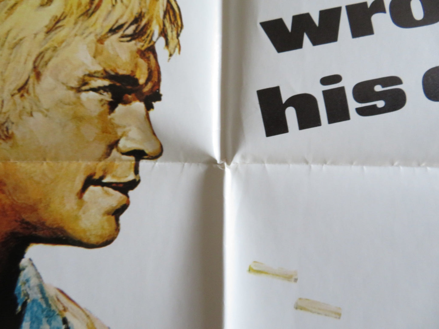 NEWMAN'S LAW FOLDED US ONE SHEET POSTER GEORGE PEPPARD ROGER ROBINSON 1974 Rendezvous Cinema Movie posters