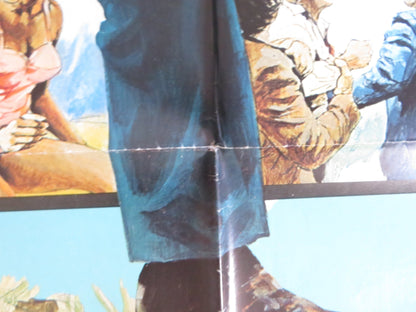 NEWMAN'S LAW FOLDED US ONE SHEET POSTER GEORGE PEPPARD ROGER ROBINSON 1974 Rendezvous Cinema Movie posters