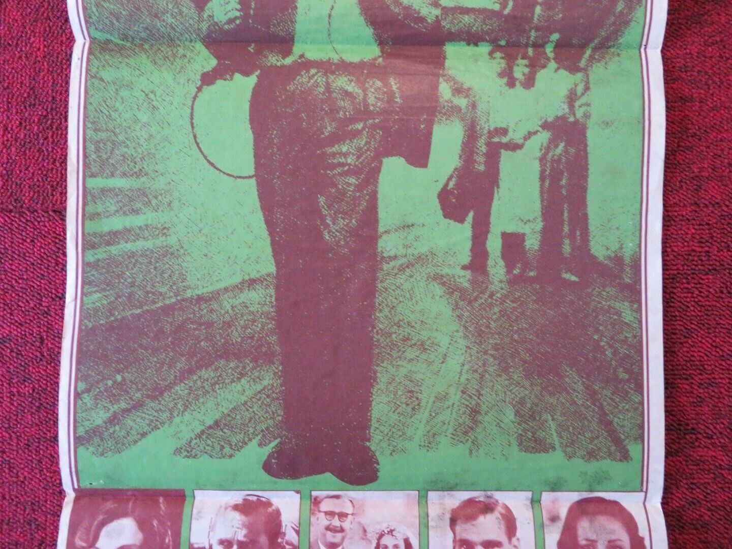 NEWSFRONT FOLDED AUSTRALIAN DAYBILL POSTER Bill Hunter Wendy Hughes 1978 Movie posters