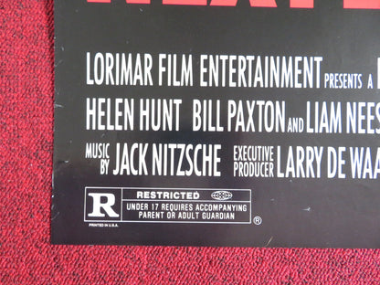 NEXT OF KIN FOLDED US ONE SHEET POSTER PATRICK SWAYZE LIAM NEESON 1989 Rendezvous Cinema Movie posters