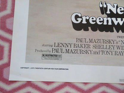 NEXT STOP GREENWICH VILLAGE STYLE B US ONE SHEET POSTER L BAKER S WINTERS 1975 Movie posters