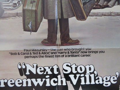 NEXT STOP GREENWICH VILLAGE STYLE B US ONE SHEET POSTER L BAKER S WINTERS 1975 Movie posters