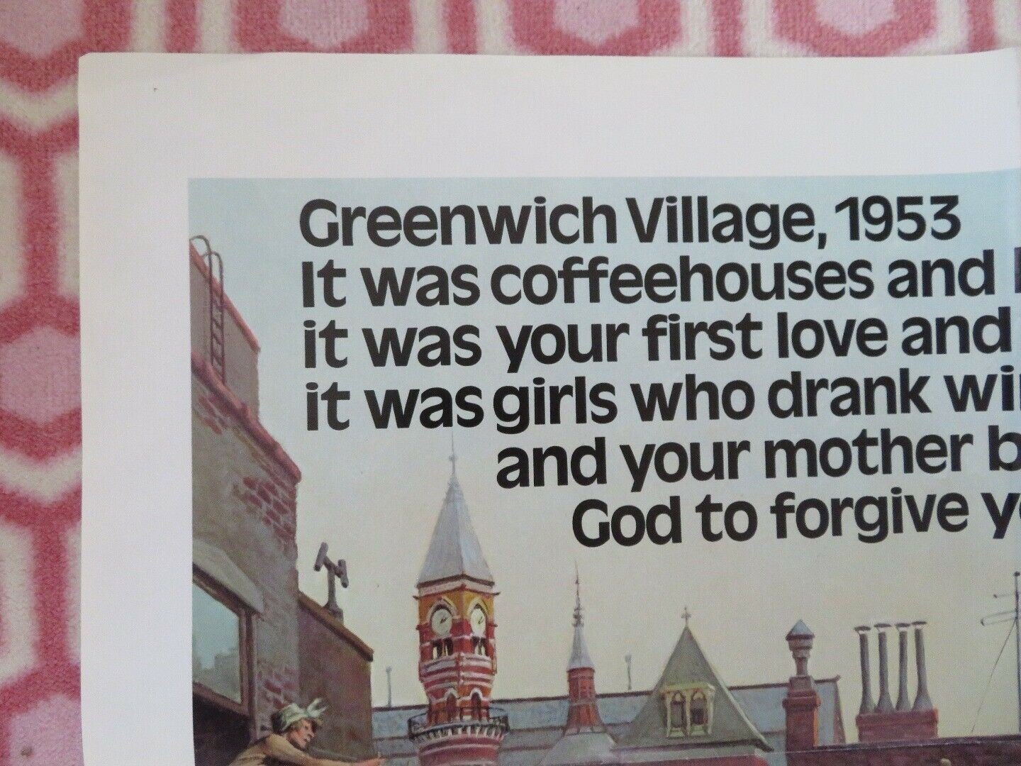 NEXT STOP GREENWICH VILLAGE STYLE B US ONE SHEET POSTER L BAKER S WINTERS 1975 Movie posters