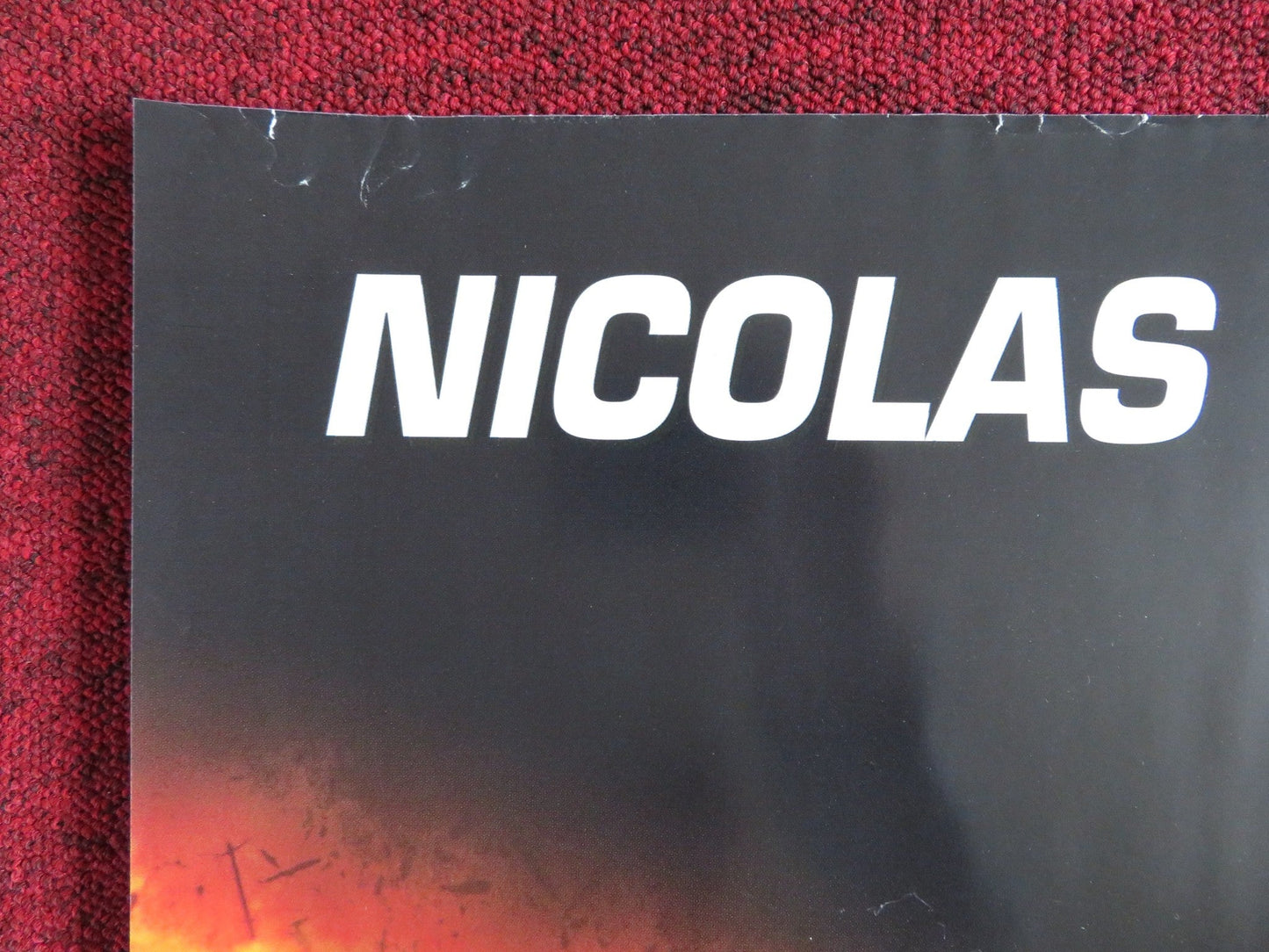 NEXT UK QUAD (30"x 40") ROLLED POSTER NICHOLAS CAGE JULIANNE MOORE 2007 Rendezvous Cinema Movie posters