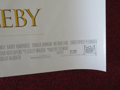 NICHOLAS NICKLEBY UK QUAD (30"x 40") ROLLED POSTER JAMIE BELL C. PLUMMER 2002 Rendezvous Cinema Movie posters