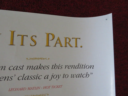 NICHOLAS NICKLEBY UK QUAD (30"x 40") ROLLED POSTER JAMIE BELL C. PLUMMER 2002 Rendezvous Cinema Movie posters