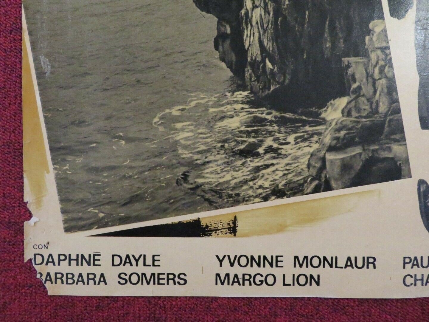 NICK CARTER NON PERDONA / LICENSE TO KILL ITALIAN FOTOBUSTA POSTER 1964 Movie posters