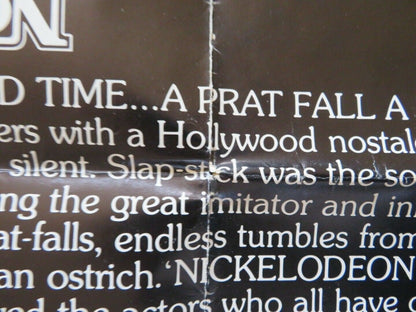 NICKELODEON FOLDED US ONE SHEET POSTER BRIAN KEITH BURT REYNOLDS 1976 - Rendezvous Cinema