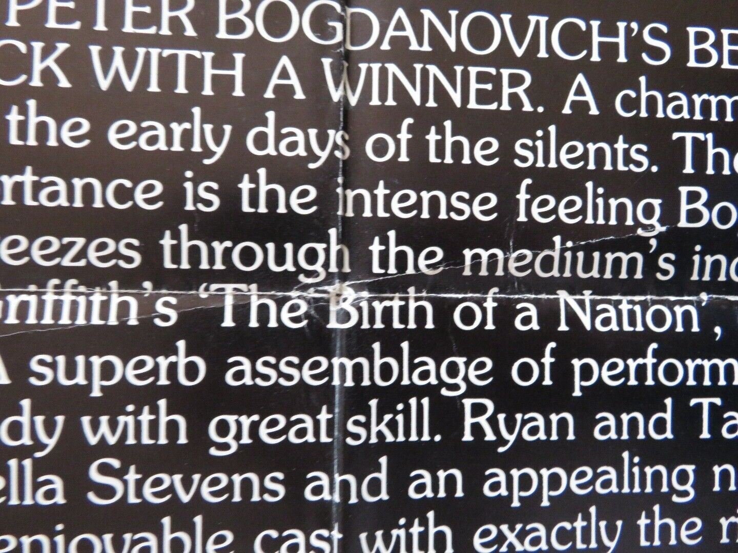 NICKELODEON FOLDED US ONE SHEET POSTER BRIAN KEITH BURT REYNOLDS 1976 - Rendezvous Cinema