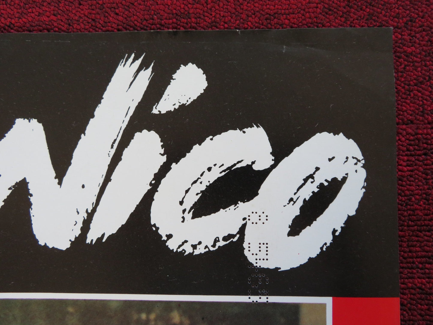 NICO / ABOVE THE LAW - A(2) ITALIAN FOTOBUSTA POSTER STEVEN SEGAL PAM GRIER 1988 Rendezvous Cinema Movie posters