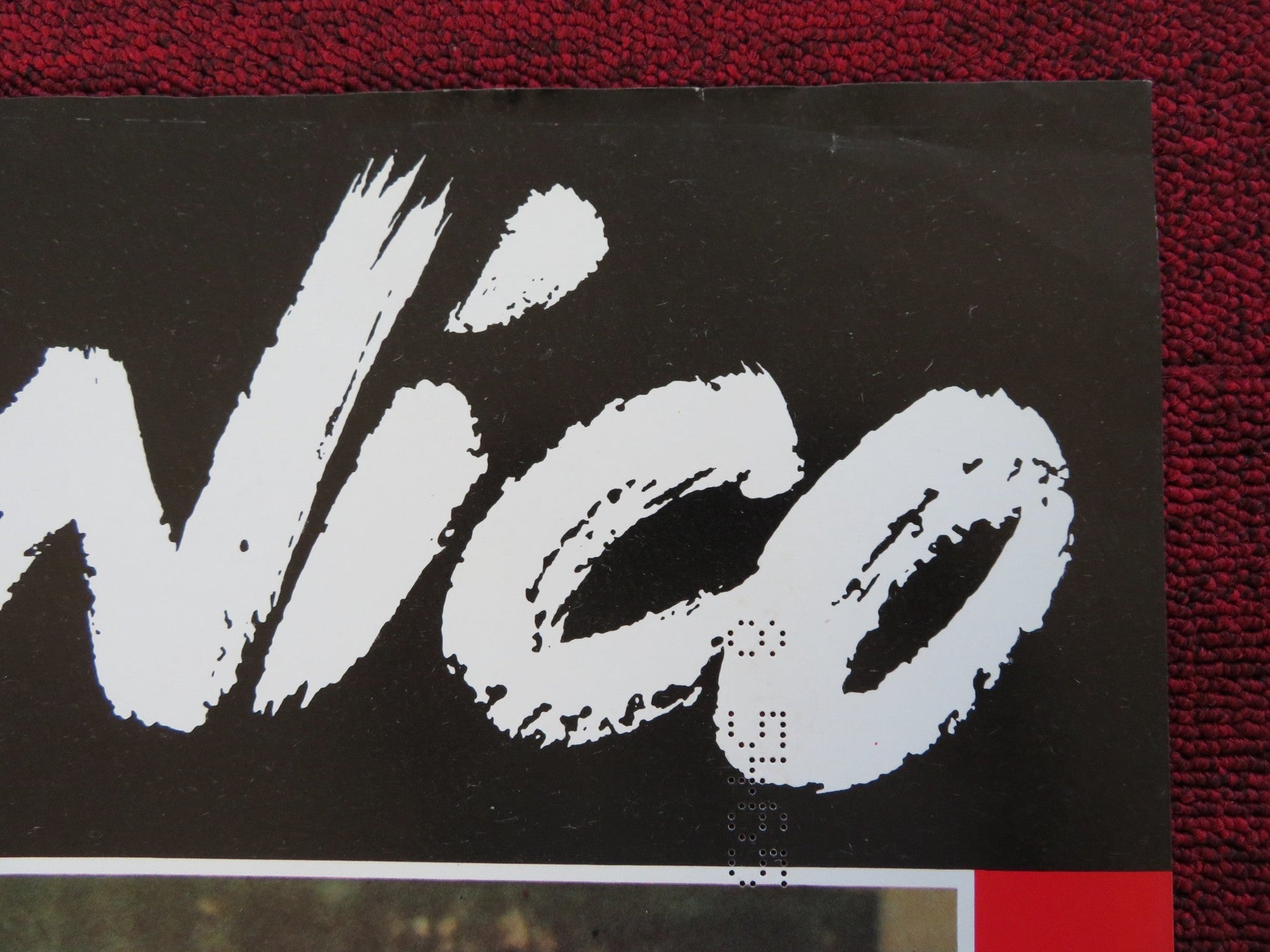 NICO / ABOVE THE LAW - A(2) ITALIAN FOTOBUSTA POSTER STEVEN SEGAL PAM GRIER 1988 Rendezvous Cinema Movie posters