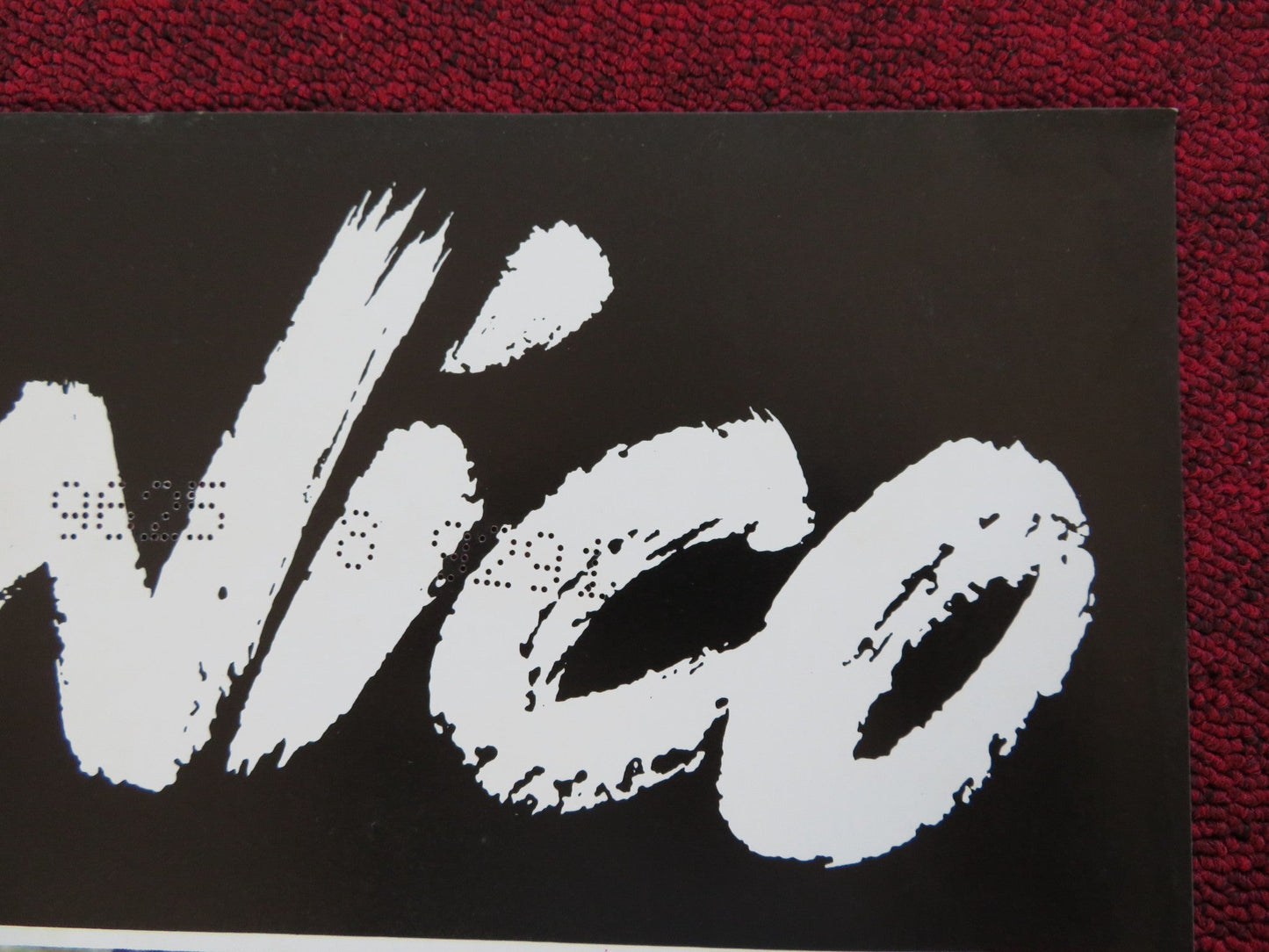 NICO / ABOVE THE LAW - B ITALIAN FOTOBUSTA POSTER STEVEN SEGAL PAM GRIER 1988 Rendezvous Cinema Movie posters