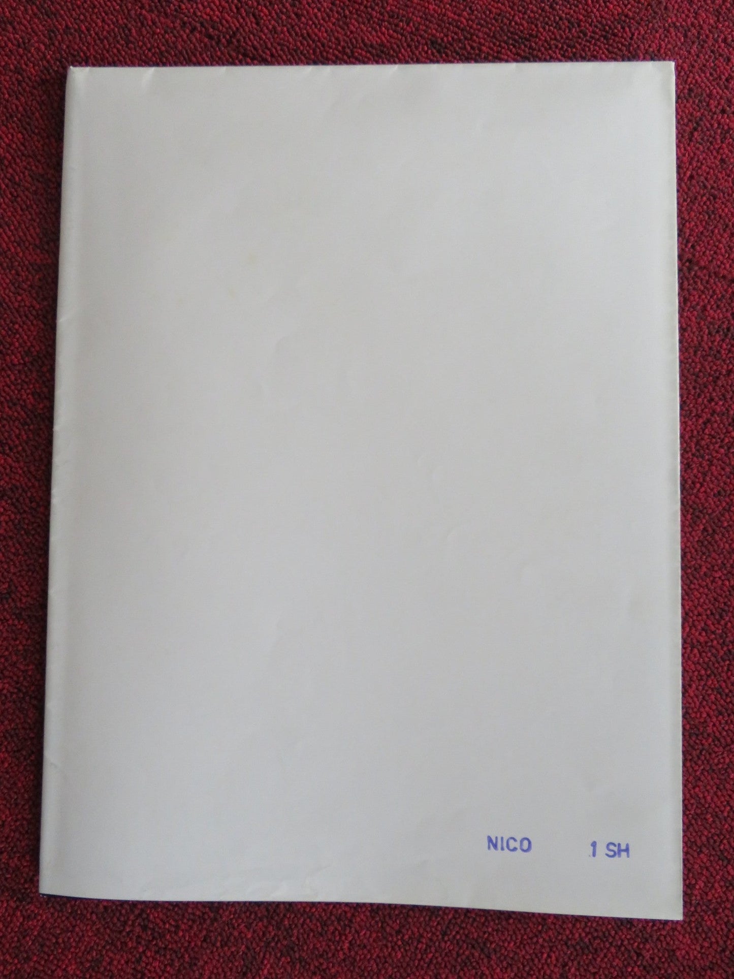 NICO / ABOVE THE LAW FOLDED US ONE SHEET POSTER STEVEN SEAGAL PAM GRIER 1988 Rendezvous Cinema Movie posters