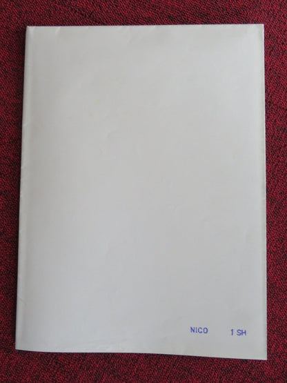 NICO / ABOVE THE LAW FOLDED US ONE SHEET POSTER STEVEN SEAGAL PAM GRIER 1988 Rendezvous Cinema Movie posters