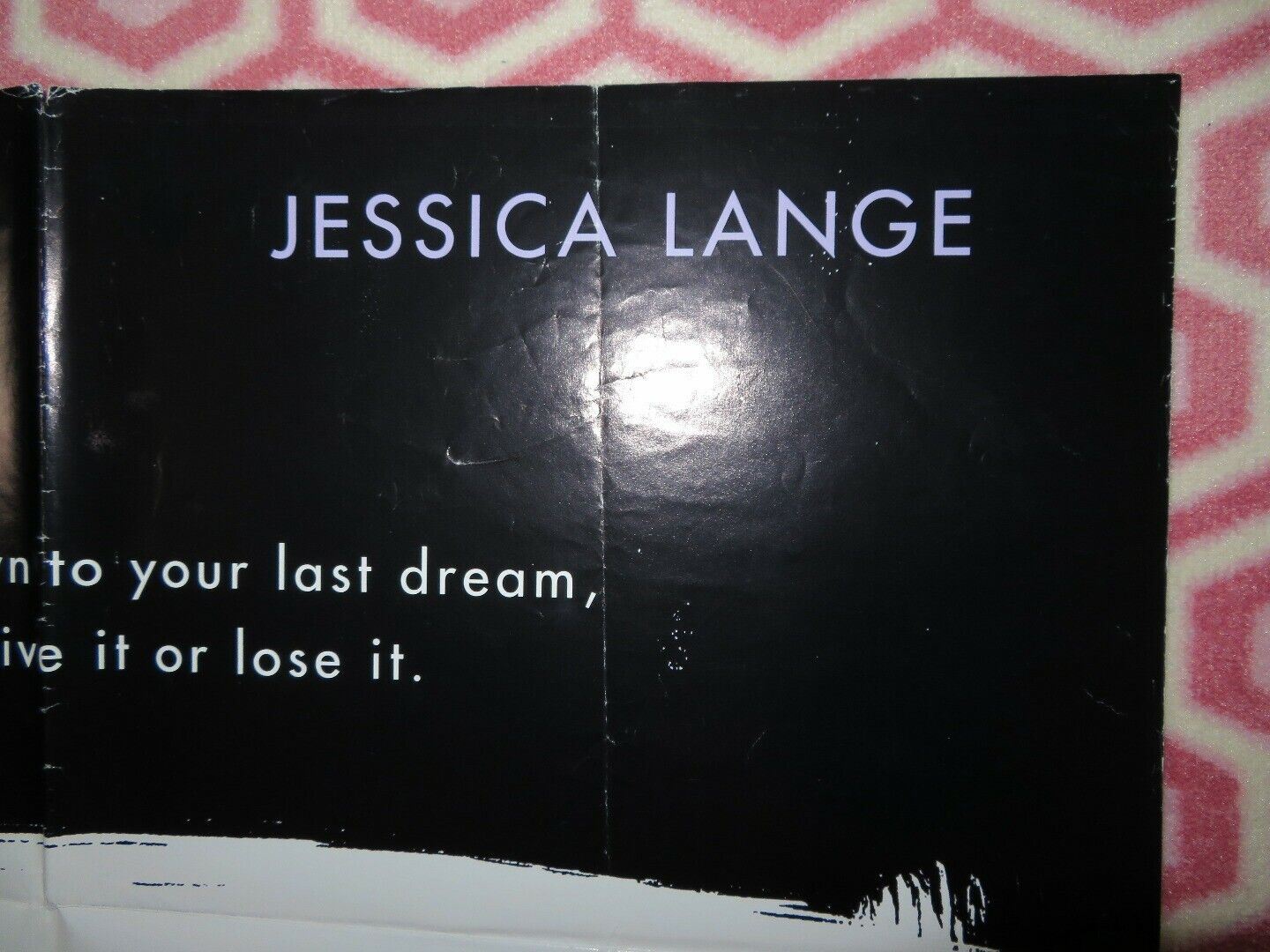 NIGHT AND THE CITY US ONE SHEET POSTER ROBERT DE NIRO JESSICAL LANGE 1992 Movie posters