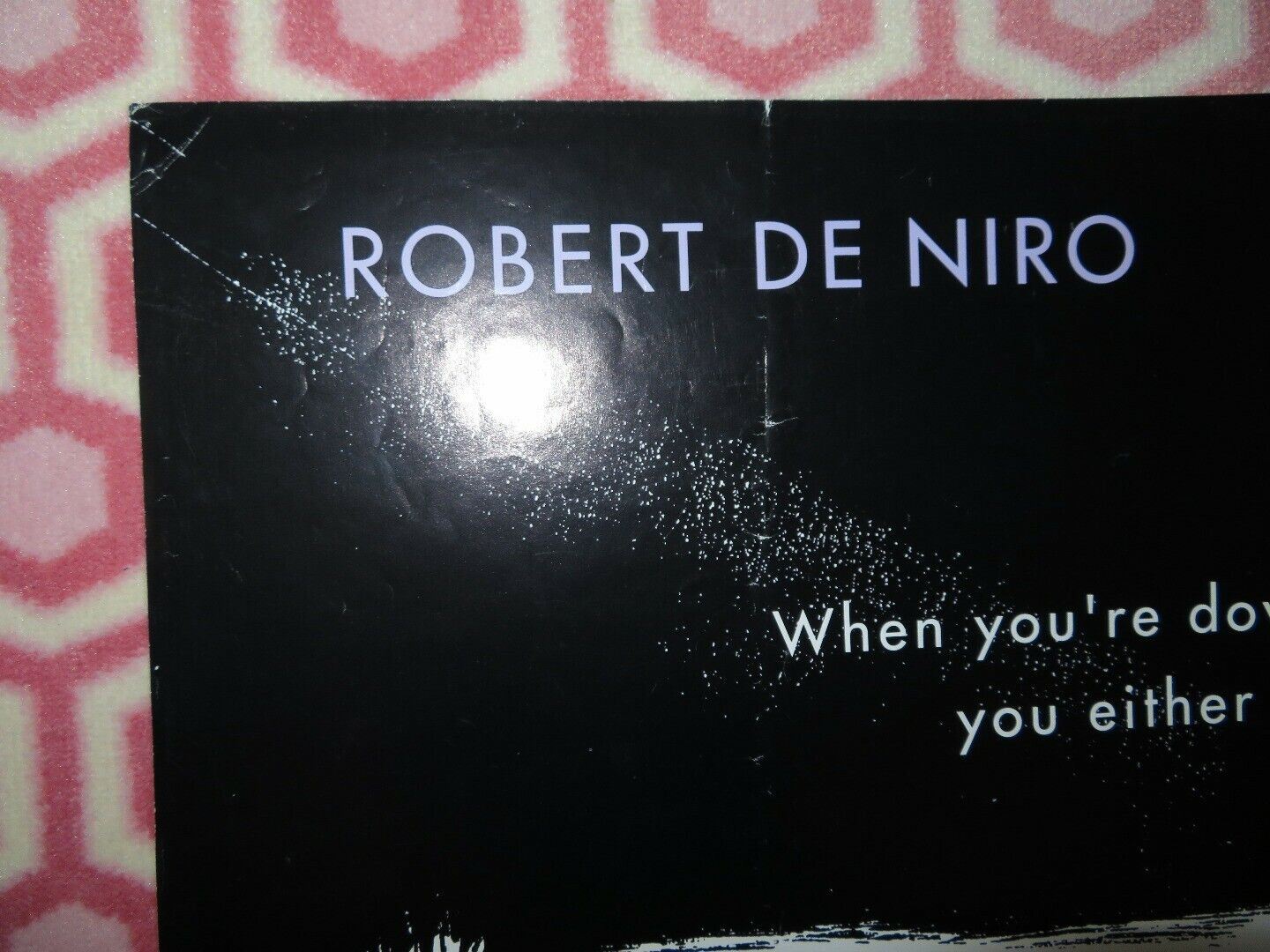NIGHT AND THE CITY US ONE SHEET POSTER ROBERT DE NIRO JESSICAL LANGE 1992 Movie posters